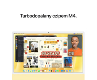 Apple iMac 24 M4/24GB/2TB/MacOS Retina 4,5K Zółty 10R GPU - 1570304 - zdjęcie 6